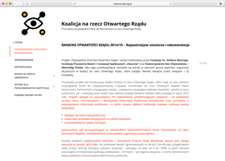 Koalicja na rzecz Otwartego Rządu